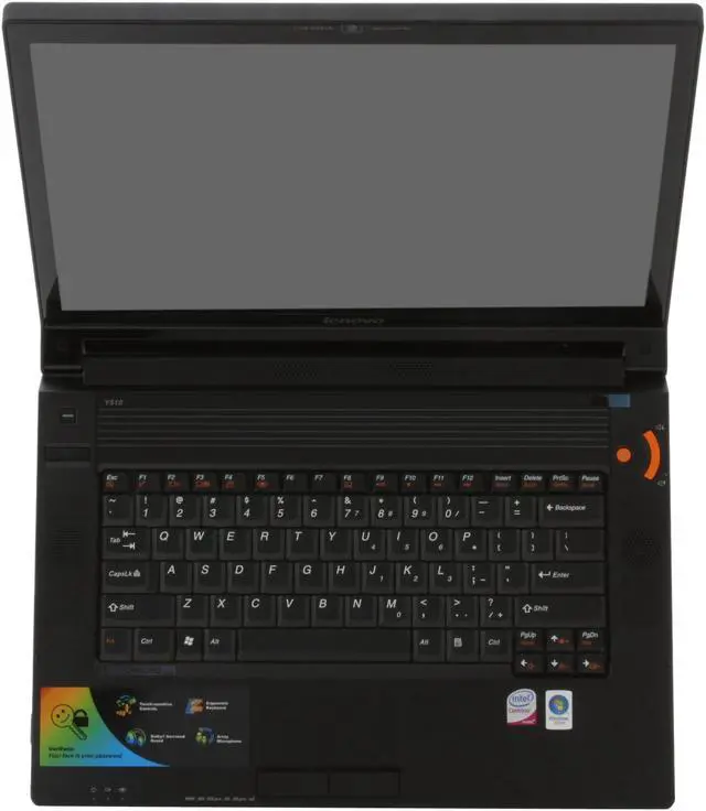 Alt view image 9 of 14 - Lenovo Laptop IdeaPad Intel Core 2 Duo T8100 2GB Memory 250GB HDD Intel GMA X3100 15.4" Windows Vista Home Premium Y510(59013782)