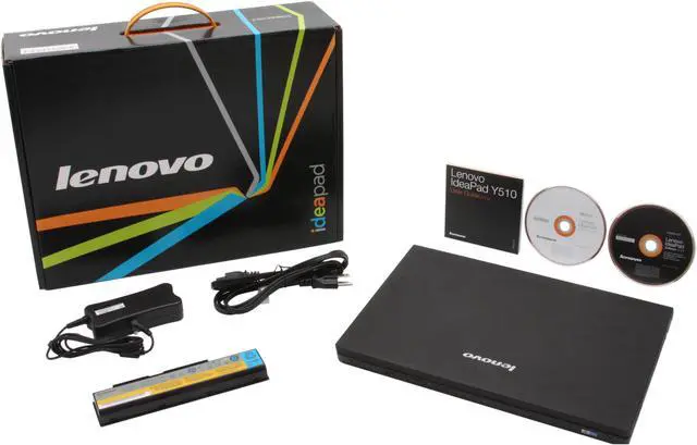 Alt view image 14 of 14 - Lenovo Laptop IdeaPad Intel Core 2 Duo T8100 2GB Memory 250GB HDD Intel GMA X3100 15.4" Windows Vista Home Premium Y510(59013782)
