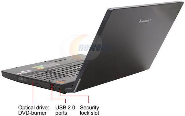 Alt view image 3 of 14 - Lenovo Laptop IdeaPad Intel Core 2 Duo T5550 3GB Memory 250GB HDD ATI Mobility Radeon HD 2600 17.0" Windows Vista Home Premium Y710(59013787)