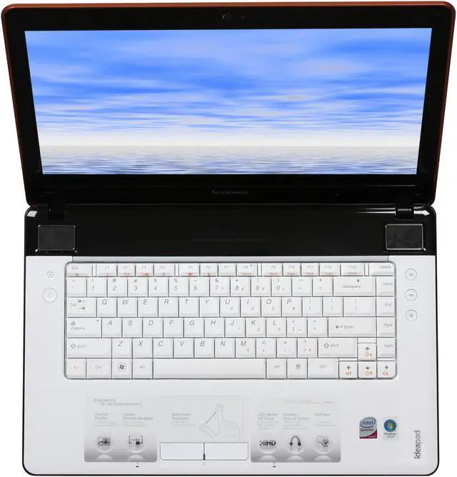 Alt view image 7 of 12 - Lenovo Laptop IdeaPad Intel Core 2 Duo T6400 4GB Memory 320GB HDD Intel GMA 4500MHD 15.6" Windows Vista Home Premium 64-bit Y550-5343U