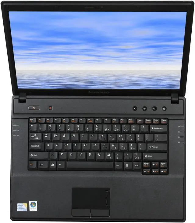 Alt view image 7 of 12 - Lenovo Laptop Intel Core 2 Duo T6400 3GB Memory 250GB HDD Intel GMA 4500MHD 15.4" Preloaded with XP Pro and comes with Vista Business upgrade media G530-444625U