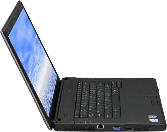 Alt view image 4 of 12 - Lenovo Laptop 3000 N Series Intel Pentium T3400 1GB Memory 160GB HDD Intel GMA 4500M 15.4" Preloaded with Windows XP Pro and comes with Vista Business upgrade media and product key N500(42336BU)