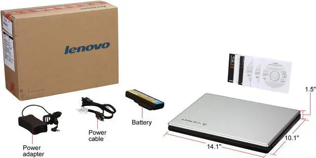Alt view image 12 of 12 - Lenovo Laptop 3000 N Series Intel Pentium T3400 1GB Memory 160GB HDD Intel GMA 4500M 15.4" Preloaded with Windows XP Pro and comes with Vista Business upgrade media and product key N500(42336BU)