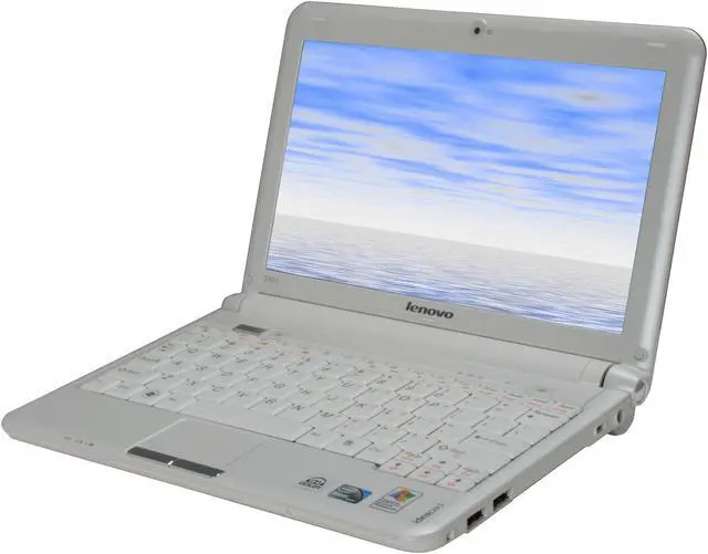 Alt view image 2 of 8 - Lenovo IdeaPad S10-2 (2957L3U) White Intel Atom N270(1.60 GHz) 10.1" WSVGA 1GB Memory 160GB HDD Netbook