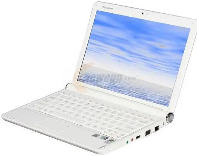 Alt view image 2 of 8 - Lenovo IdeaPad S12 (295933U) White Intel Atom N270(1.60 GHz) 12.1" WXGA 1GB Memory 160GB HDD Netbook
