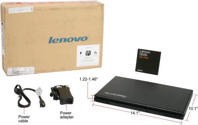 Alt view image 12 of 12 - Lenovo Laptop Intel Core 2 Duo T6500 3GB Memory 250GB HDD Intel GMA 4500MHD 15.4" Windows Vista Business downgraded to XP Pro preload G530-444638U