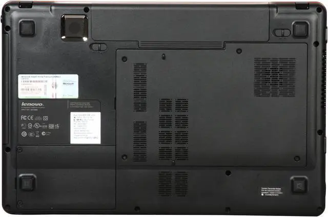 Alt view image 7 of 8 - Lenovo Laptop IdeaPad Intel Core 2 Duo T6500 4GB Memory 320GB HDD NVIDIA GeForce GT 130M 15.6" Windows Vista Home Premium 64-bit Y550 (41865BU)