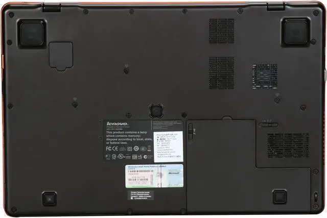 Alt view image 6 of 8 - Lenovo Laptop IdeaPad Intel Core 2 Duo P8700 4GB Memory 320GB HDD Intel GMA 4500MHD 16.0" Windows Vista Home Premium Y650 (4185-55U)