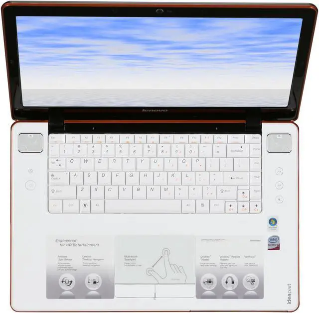 Alt view image 7 of 8 - Lenovo Laptop IdeaPad Intel Core 2 Duo P8700 4GB Memory 320GB HDD Intel GMA 4500MHD 16.0" Windows Vista Home Premium Y650 (4185-55U)