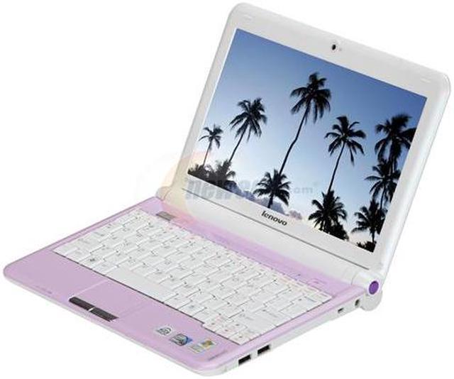 Alt view image 2 of 8 - Lenovo IdeaPad S10-2 (29572AU) Pink Intel Atom N270(1.60 GHz) 10.1" WSVGA 1GB Memory 160GB HDD Netbook