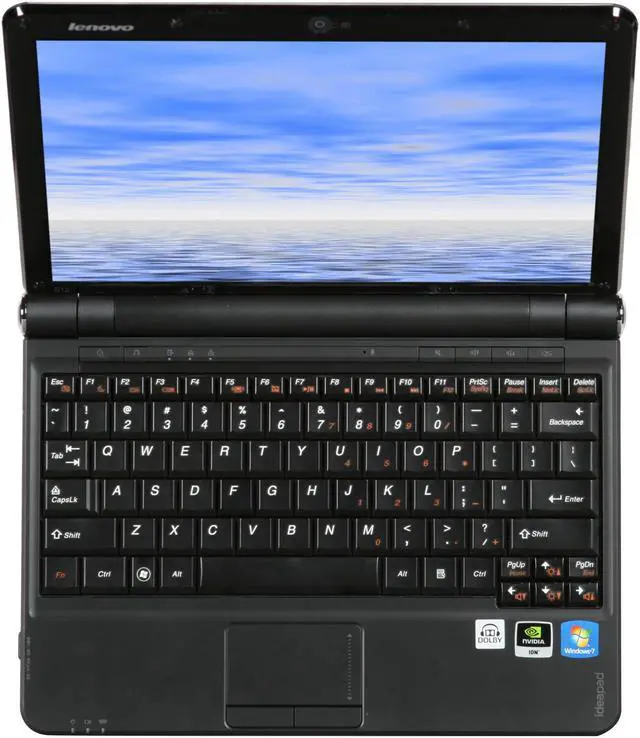 Alt view image 6 of 8 - Lenovo IdeaPad S12(29595DU) Black Intel Atom N270(1.60 GHz) 12.1" WXGA 2GB Memory 250GB HDD Netbook