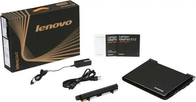 Alt view image 8 of 8 - Lenovo IdeaPad S12(29595DU) Black Intel Atom N270(1.60 GHz) 12.1" WXGA 2GB Memory 250GB HDD Netbook