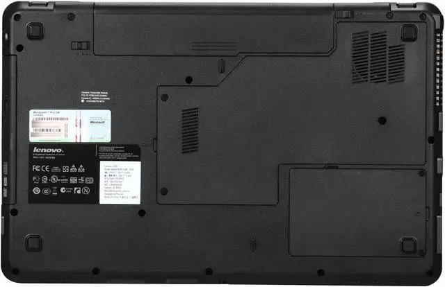 Alt view image 7 of 8 - Lenovo Laptop Intel Core 2 Duo T6600 3GB Memory 320GB HDD Intel GMA 4500MHD 15.6" Windows XP Professional preinstalled with Windows 7 Professional Upgrade Option G550(2958-A4U)
