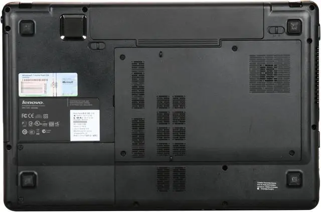 Alt view image 7 of 8 - Lenovo Laptop IdeaPad Intel Core 2 Duo P7450 4GB Memory 320GB HDD NVIDIA GeForce GT 240M 15.6" Windows 7 Home Premium 64-bit Y550 (41865GU)