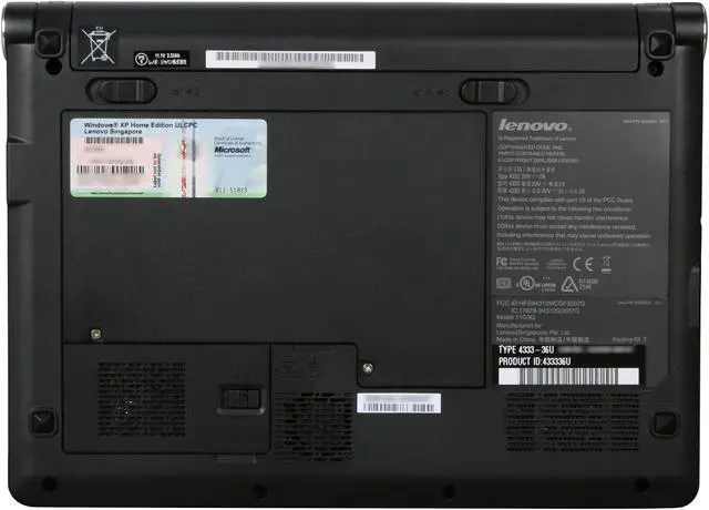 Alt view image 7 of 8 - Lenovo IdeaPad S10e(433336u) Intel Atom N270(1.60 GHz) 10.1" WSVGA 1GB Memory 160GB HDD Netbook
