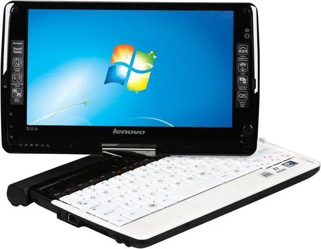 Alt view image 8 of 10 - Lenovo IdeaPad S10-3t(065137U) 1GB Memory 10.1" 1024 x 600 Tablet PC Windows 7 Starter