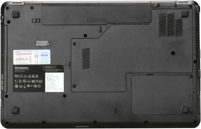Alt view image 7 of 8 - Lenovo Laptop Intel Pentium T4400 4GB Memory 250GB HDD Intel GMA 4500M 15.6" Windows 7 Home Premium 32-bit G550(29583RU)