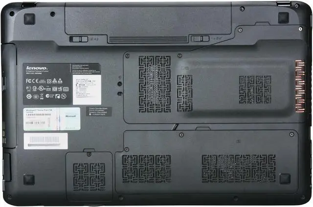 Alt view image 7 of 8 - Lenovo Laptop IdeaPad Intel Core i7-720QM 6GB Memory 500GB HDD ATI Mobility Radeon HD 5730 15.6" Windows 7 Home Premium 64-bit Y560(0646-2HU)