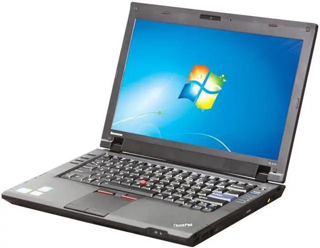 Main image of ThinkPad Laptop SL Series Intel Core 2 Duo T6600 3GB Memory 500GB HDD Intel GMA 4500MHD 14.0" Windows 7 Professional 64-bit SL410 (2842K4U)