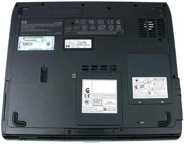 Alt view image 8 of 10 - HP Laptop 1.50GHz 512MB Memory 40GB HDD Intel Extreme Graphics 2 15.0" Windows XP Professional NX9030