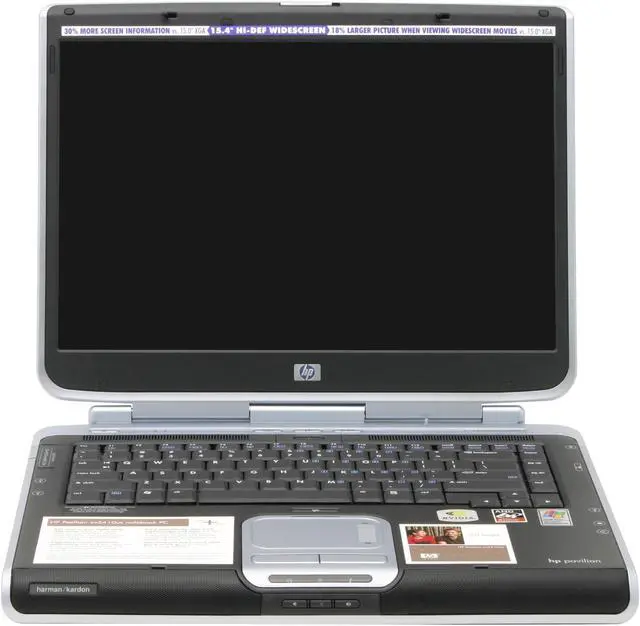 Alt view image 2 of 12 - HP Pavilion 15.4" 3000+ 512MB Memory DDR333 Windows XP Home ZV5410