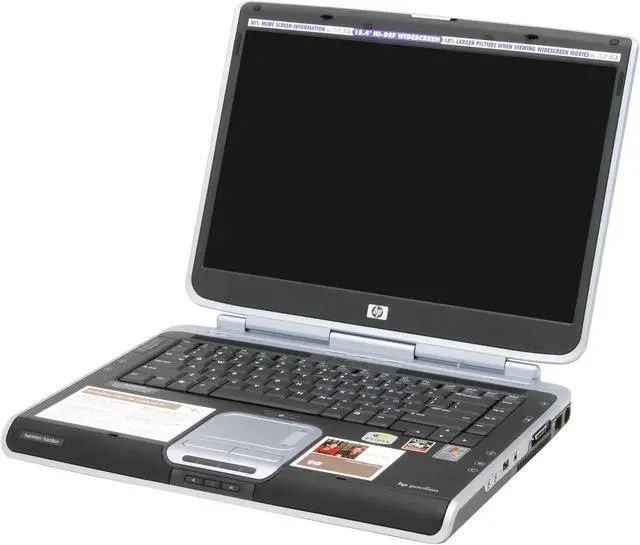 Alt view image 3 of 12 - HP Pavilion 15.4" 3000+ 512MB Memory DDR333 Windows XP Home ZV5410