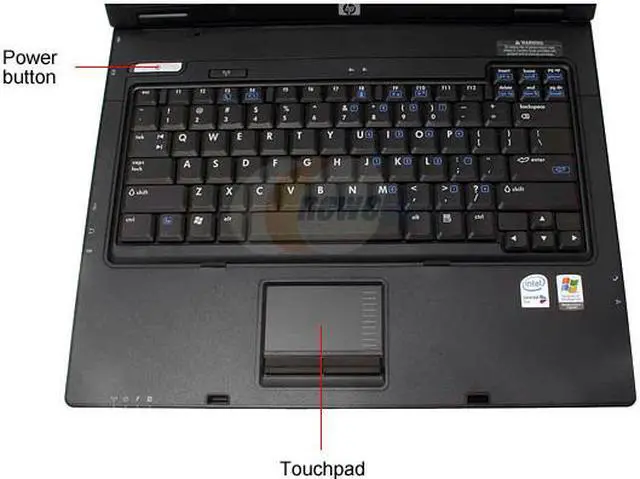 Alt view image 4 of 13 - HP Compaq Laptop Intel Celeron M 410 512MB Memory 40GB HDD Intel GMA 950 15.0" Windows XP Home nx6310(EN182UT#ABA)