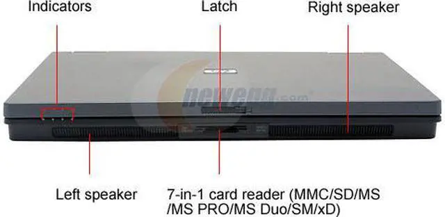 Alt view image 5 of 13 - HP Compaq Laptop nc Series Intel Core Duo T2300E 512MB Memory 40GB HDD Intel GMA 950 15.0" Windows XP Professional nc6320(EN186UT)