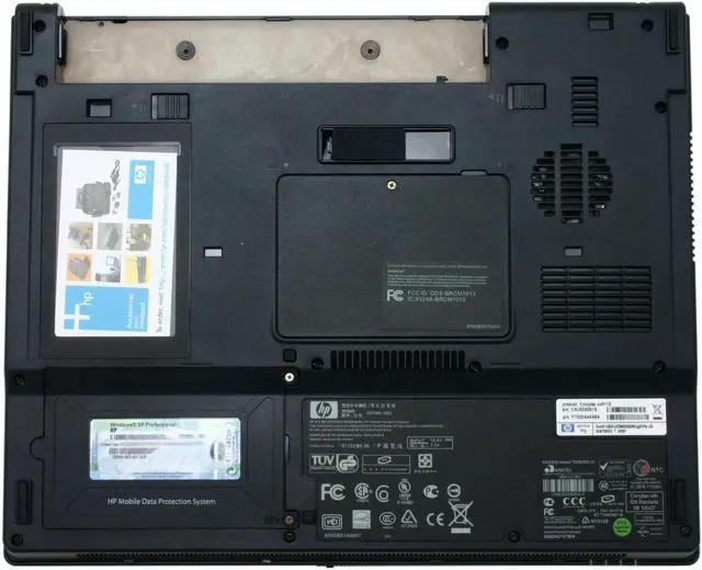 Alt view image 10 of 12 - HP Compaq Laptop nx Series Intel Celeron M 360 256MB Memory 40GB HDD Intel GMA 900 15.0" Windows XP Home NX6110(PR124UA)