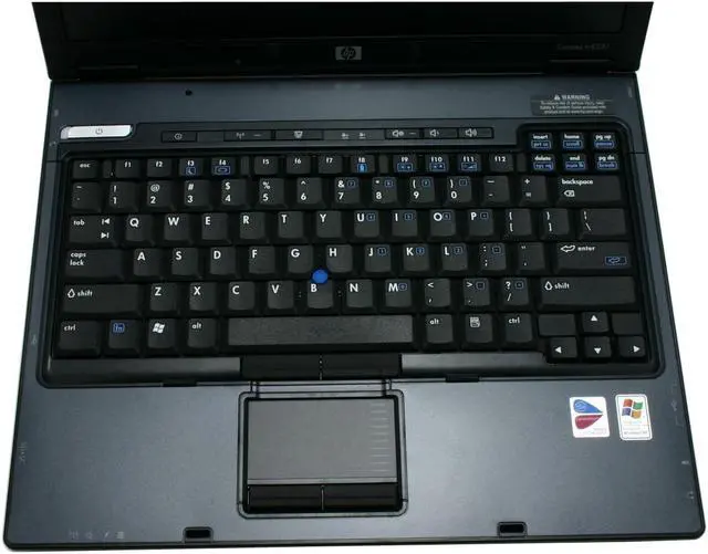 Alt view image 4 of 13 - HP Compaq Laptop Intel Pentium M 760 1GB Memory 60GB HDD ATI Mobility Radeon X300 14.1" Windows XP Professional nc6230