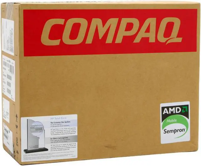 Alt view image 13 of 13 - COMPAQ Laptop Presario 3300+ 512MB Memory 80GB HDD ATI Radeon Xpress 200M IGP 15.4" Windows XP Home V5201US