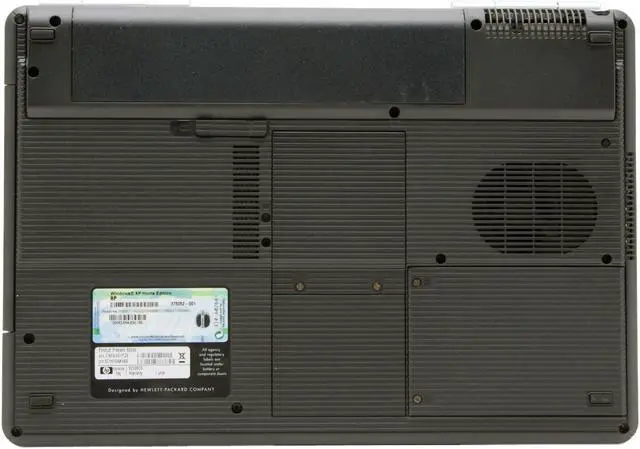 Alt view image 10 of 17 - COMPAQ Laptop Presario Intel Celeron M 350 512MB Memory 60GB HDD Intel Extreme Graphics 2 14.0" Windows XP Home V2306US(EC161UA)