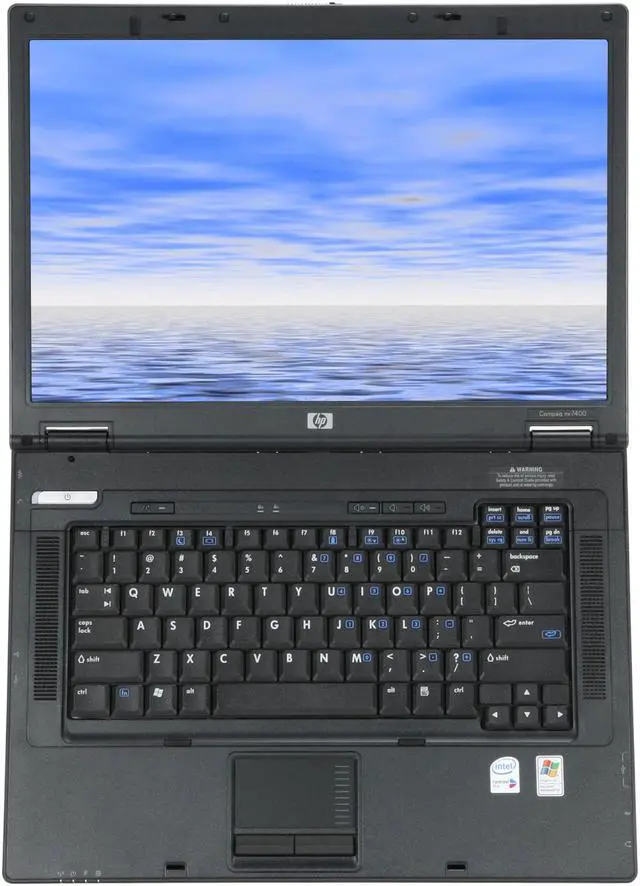 Alt view image 14 of 15 - HP Compaq Laptop nx Series Intel Core 2 Duo T5500 512MB Memory 60GB HDD Intel GMA 950 15.4" Windows XP Professional nx7400(RB530UT#ABA)