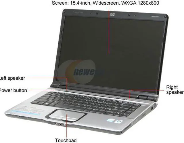 Alt view image 2 of 15 - HP Pavilion 15.4" Intel Pentium T2060 1GB Memory Windows Vista Home Premium dv6226us (RP297UA)
