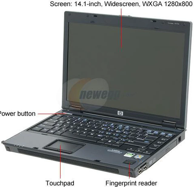 HP Compaq Laptop 3500+ 512MB Memory 80GB HDD ATI Radeon X1250 IGP 14.1 ...