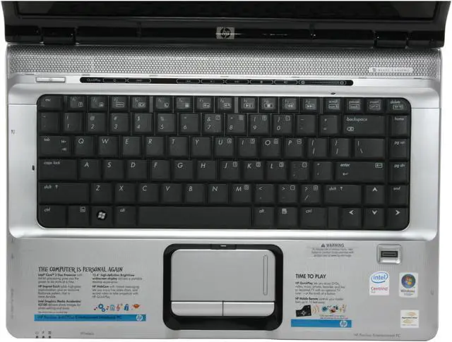 Alt view image 5 of 16 - HP Laptop Pavilion Intel Core 2 Duo T7300 2GB Memory 160GB HDD Intel GMA X3100 15.4" Windows Vista Home Premium dv6570us (RV152UA)