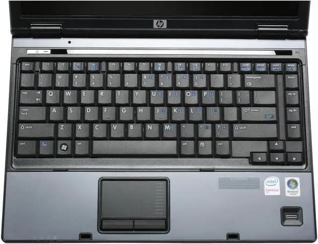 Alt view image 4 of 14 - HP Compaq Laptop Intel Core 2 Duo T7300 1GB Memory 120GB HDD 14.1" Windows Vista Business 6510b (GF922AT#ABA)
