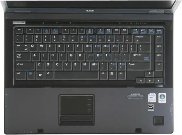 Alt view image 4 of 14 - HP Compaq Laptop Intel Core 2 Duo T7300 1GB Memory 120GB HDD Intel GMA X3100 15.4" Windows Vista Business 6710b(RM221UT#ABA)