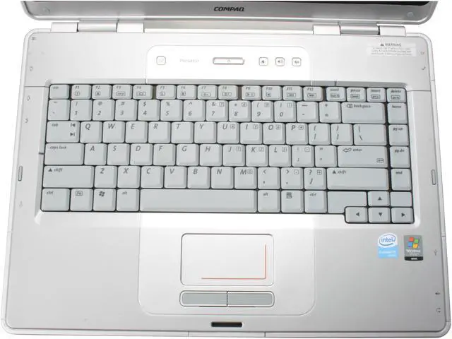 Alt view image 8 of 15 - COMPAQ Laptop Presario Intel Celeron M 440 512MB Memory 80GB HDD Intel GMA 950 15.4" Windows Vista Home Basic C502US