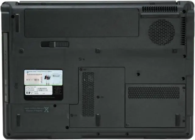 Alt view image 10 of 13 - COMPAQ Laptop Presario AMD Athlon 64 X2 TK-53 1GB Memory 80GB HDD NVIDIA GeForce Go 6150 15.4" Windows Vista Home Premium F572US