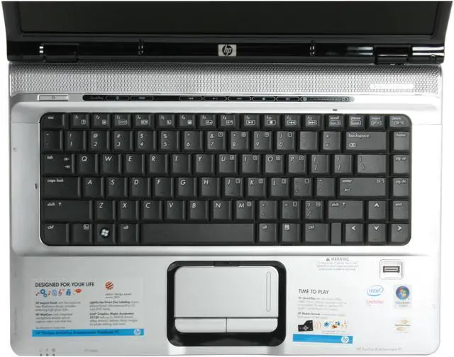 Alt view image 5 of 15 - HP Laptop Pavilion Intel Core 2 Duo T5250 2GB Memory 200GB HDD Intel GMA X3100 15.4" Windows Vista Home Premium dv6565us(GA405UA)