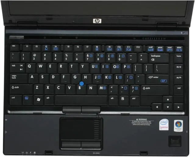 Alt view image 4 of 13 - HP Compaq Laptop Intel Core 2 Duo T7100 1GB Memory 80GB HDD ATI Mobility Radeon X2300 14.1" Windows Vista Business 6910p(RM230UT#ABA)
