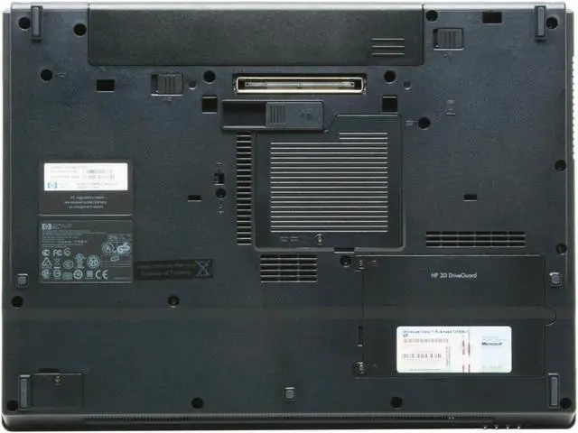 Alt view image 10 of 14 - HP Compaq Laptop Intel Core 2 Duo T7100 1GB Memory 120GB HDD Intel GMA X3100 15.4" Windows Vista Business 6710b(GF938AT#ABA)