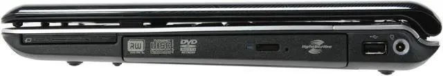 Alt view image 8 of 14 - HP Laptop Pavilion AMD Athlon 64 X2 TK-55 1GB Memory 160GB HDD NVIDIA GeForce 7150M 15.4" Windows Vista Home Premium DV6605US(GS662UA)