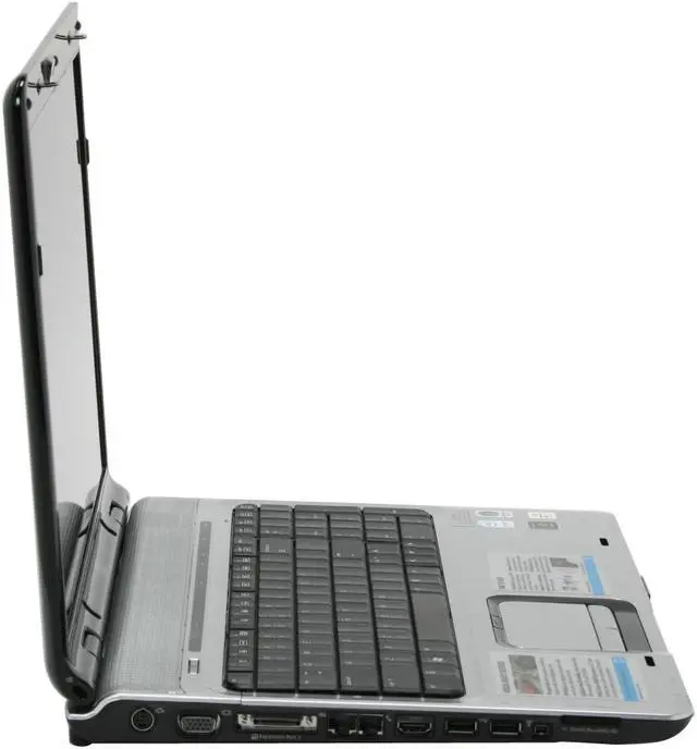 Alt view image 5 of 16 - HP Laptop Pavilion Intel Core 2 Duo T5250 2GB Memory 240GB HDD NVIDIA GeForce 8600M GS 17.0" Windows Vista Home Premium DV9640US(GS745UA)