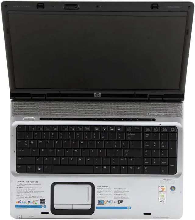 Alt view image 15 of 17 - HP Laptop Pavilion AMD Turion 64 X2 TL-60 2GB Memory 160GB HDD NVIDIA GeForce 7150M 17.0" Windows Vista Home Premium DV9720US(KC330UA)