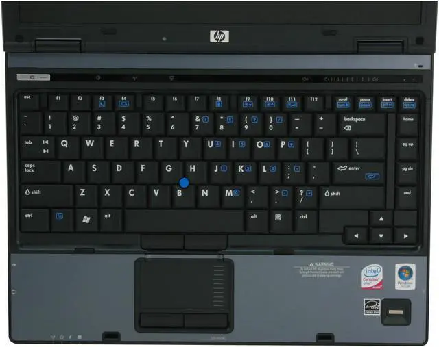 Alt view image 9 of 16 - HP Compaq Laptop Intel Core 2 Duo T7500 2GB Memory 160GB HDD ATI Mobility Radeon X2300 14.1" Windows Vista Business / XP Professional downgrade 6910p(RM295UT#ABA)