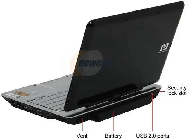 Alt view image 4 of 15 - HP Pavilion tx2120us 4GB Memory 12.1" 1280 x 800 Tablet PC Windows Vista Home Premium