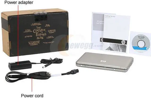Alt view image 3 of 3 - HP 2133(KX869AT) VIA C7-M ULV 1.20 GHz 8.9" WXGA 1GB Memory 120GB HDD Mini-Note NetBook