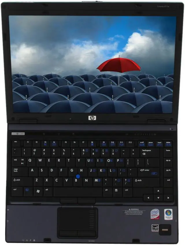 Alt view image 13 of 14 - HP Compaq Laptop Intel Core 2 Duo T8300 2GB Memory 120GB HDD ATI Mobility Radeon X2300 14.1" Windows Vista Business / XP Professional downgrade 6910p(KA463UT#ABA)